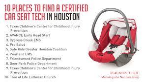 Certified Car Seat Tech In Houston