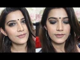 indian makeup tutorial soft smokey