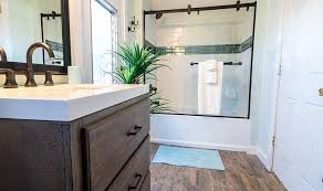 The job was to convert a jack and jill bathroom and adjoining closet into 2 full bathrooms at a cost of $41,000, with 2 years free financing. New Year Bathroom Remodel Decorating Blogs