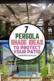 Diy Pergola Cover Ideas 7 Ways To
