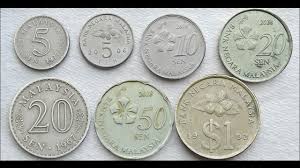 Malaysia 20 sen 1968 coin value. Malaysian Coin Collection Complete Set Sen Ringgit Malaysia Youtube