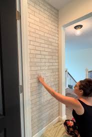 Diy Faux Brick Wall An Easy Accent