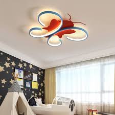 Children S Lamp Bedroom Ceiling Lamp Cute Dream Butterfly Light