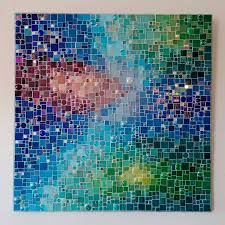 Monet Inspired Mosaic Lily Pond