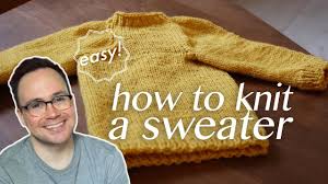 A baby sweater is a fun knitting project that is great for knitters of all skill levels! How To Knit A Sweater All The Basics Youtube