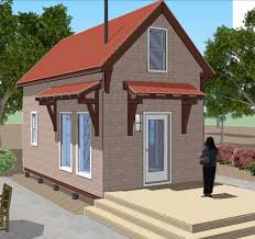 This tiny house has a side entrance and small covered porch designed for when the cabin's parked for living. 10 Free Or Very Cheap Tiny House Plans Apartment Therapy