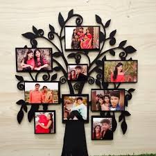 mdf tree shaped photo frame at rs 200