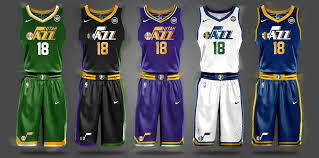 (photo courtesy utah jazz) the utah jazz unveiled their dark mode city edition jerseys on monday, nov. Nba Nike Uniform Concepts I Am Brian Begley