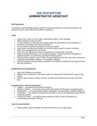 administrative istant job