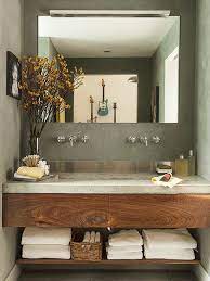 See more ideas about bathrooms remodel, bathroom design, bathroom decor. 10 Simple Space Saving Bathroom Solutions Homesthetics Inspiring Ideas For Your Home Concrete Bathroom Design Bathroom Design Inspiration Concrete Bathroom