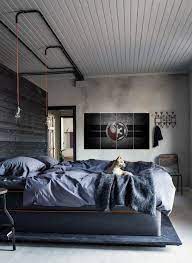 decorate men bedroom for winter holiday