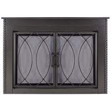 Tempered Glass In The Fireplace Doors