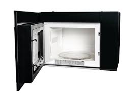 range microwave oven in stainless steel