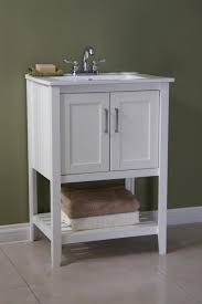 Decorplanet.com has a comprehensive range of bathroom vanities for all types of decor, including modern and traditional styles. Angie Single 24 Inch Contemporary Bathroom Vanity White