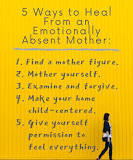 What is an emotionally absent mother?