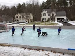 how to build a backyard ice rink and
