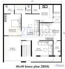 2 bedroom house plans indian style