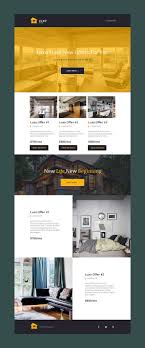Real Estate Flat Email Template Email Template Design