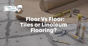 floor vs floor tiles or linoleum