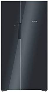 The bosch b22cs80sns linea 800 series counter depth side by side refrigerator is one. Bosch 655 L Frost Free Side By Side Refrigerator Kan92lb35i Black Inverter Compressor Amazon In Home Kitchen
