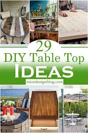 29 Diy Table Top Ideas You Can Make