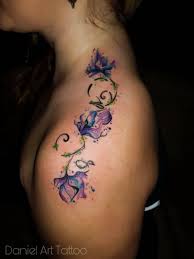Tetování Květiny Tetování Tattoo