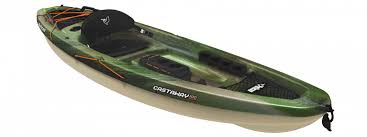 The real challenge of kayak fishing is what to do once you've caught the fish. Castaway 100 Angler Pelican Sport