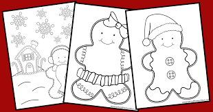Gingerbread man print out story printable pdf template coloring. Free Gingerbread Man Coloring Page