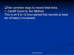 Decreased Foetal Movements