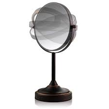 ovente 7 tabletop makeup mirror with