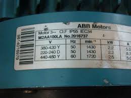 abb motors electric motor ph3 380 420v