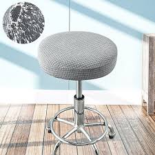 Round Bar Stool Seat Covers Washable