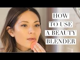 how to use a beauty blender you