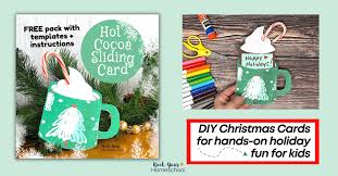 diy christmas cards for kids cute hot