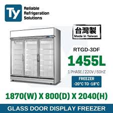 3 Glass Door Freezer 3 Door Freezer