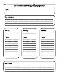 Graphic organizers for writing expository essay   Research paper    