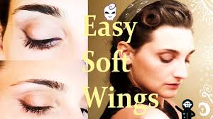 easy soft vine cateye pinup makeup tutorial
