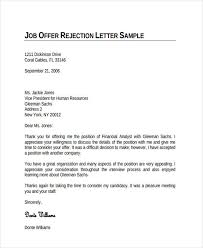 Letter Job Offer Under Fontanacountryinn Com