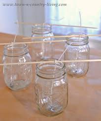 how to make mason jar candles town
