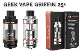 Silver griffin 25 plus, ss + glass, black griffin 25 plus, ss + glass, silver griffin aio, ss + glass, black griffin aio, ss + glass, silver zeus dual note: Griffin 25 Plus Rta By Geek Vape Review Spinfuel Magazine