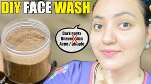 diy face wash to remove dark spots