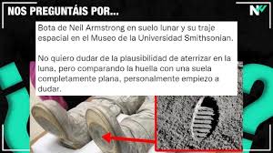 La suela de Neil Armstrong y la huella lunar: te lo explicamos