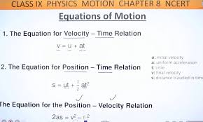 Class Ix Physics Motion Chapter 8 Ncert