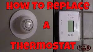 how to replace your old thermostat
