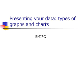 Ppt Presenting Your Data Types Of Graphs And Charts