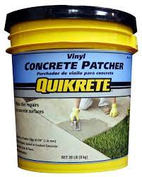 patch in the concrete mortar repair