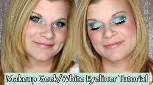 makeup geek white eyeliner tutorial