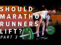 should marathon runners lift weight
