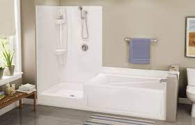 American standard bath tub wall set arctic. Rectangular Bathtub Shower Combination Exhibit Tsc 102 Maax Bathroom Built In Acrylic