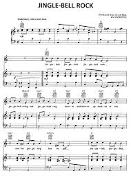 Jingle Bell Rock Piano Sheet Music Guitar Chords